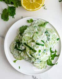 Salade de Concombre au Yaourt