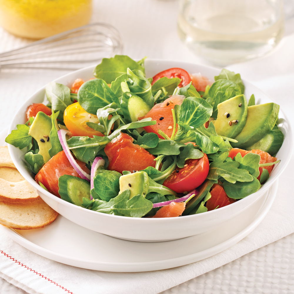 avocat salade tomate