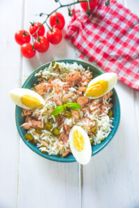 salade de riz thon