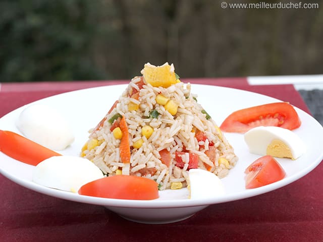 sauce salade de riz