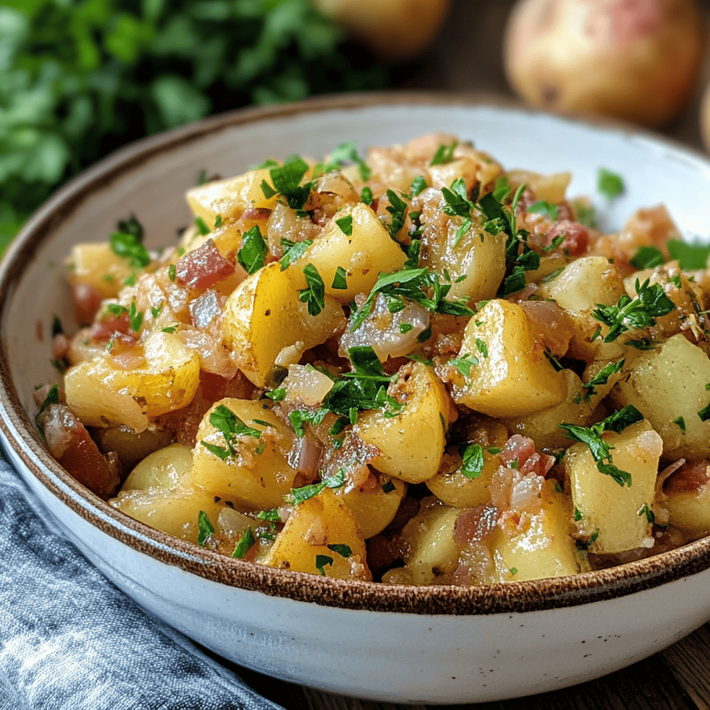 Recette Salade de Pommes de Terre