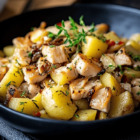 salade pomme de terre thon