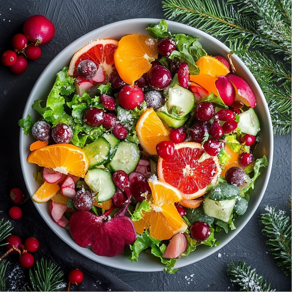 Salade de noel
