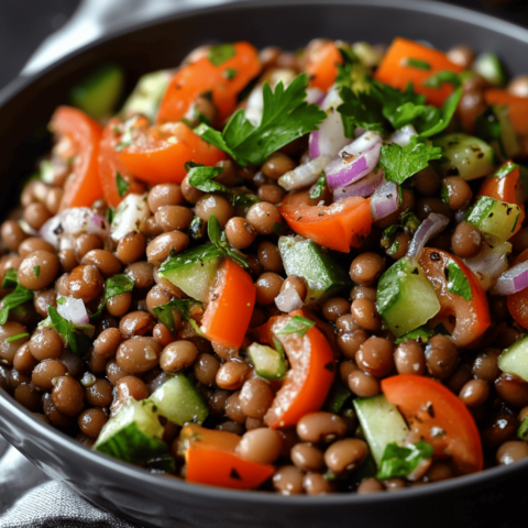 Salade de Lentilles - Une Recette Nutritive et Délicieuse