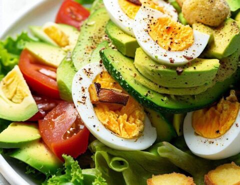 salade avec avocat