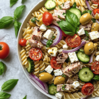 salade de pates au thon