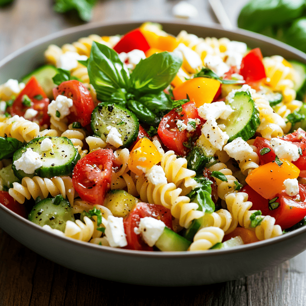 Salade De Pates Froide Recette Facile Et Savoureuse Salade Recipes