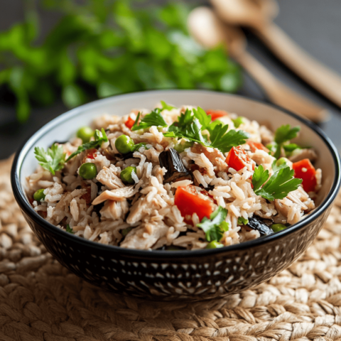 salade de riz thon
