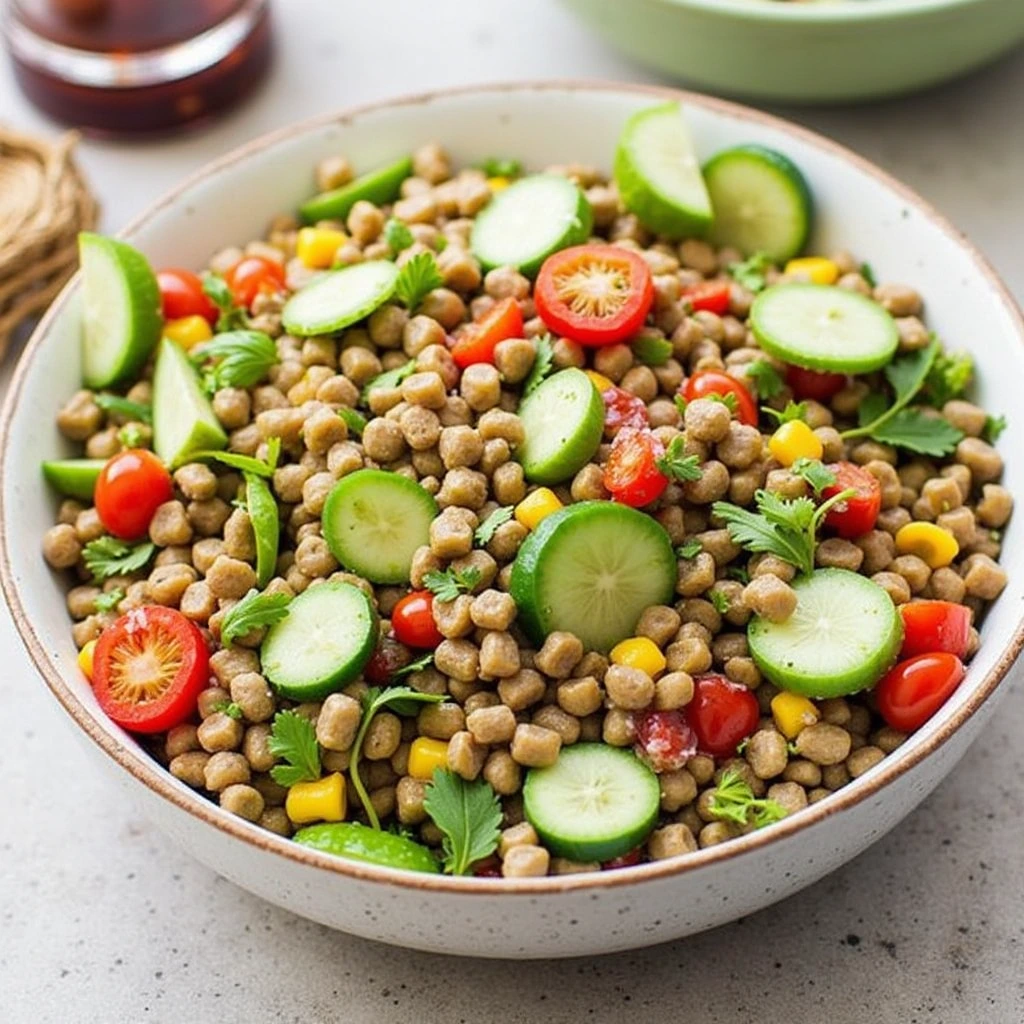 Salade de lentilles